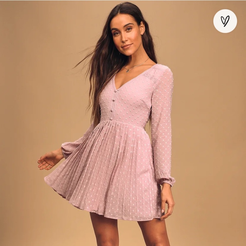 Poetic Love Mauve Swiss